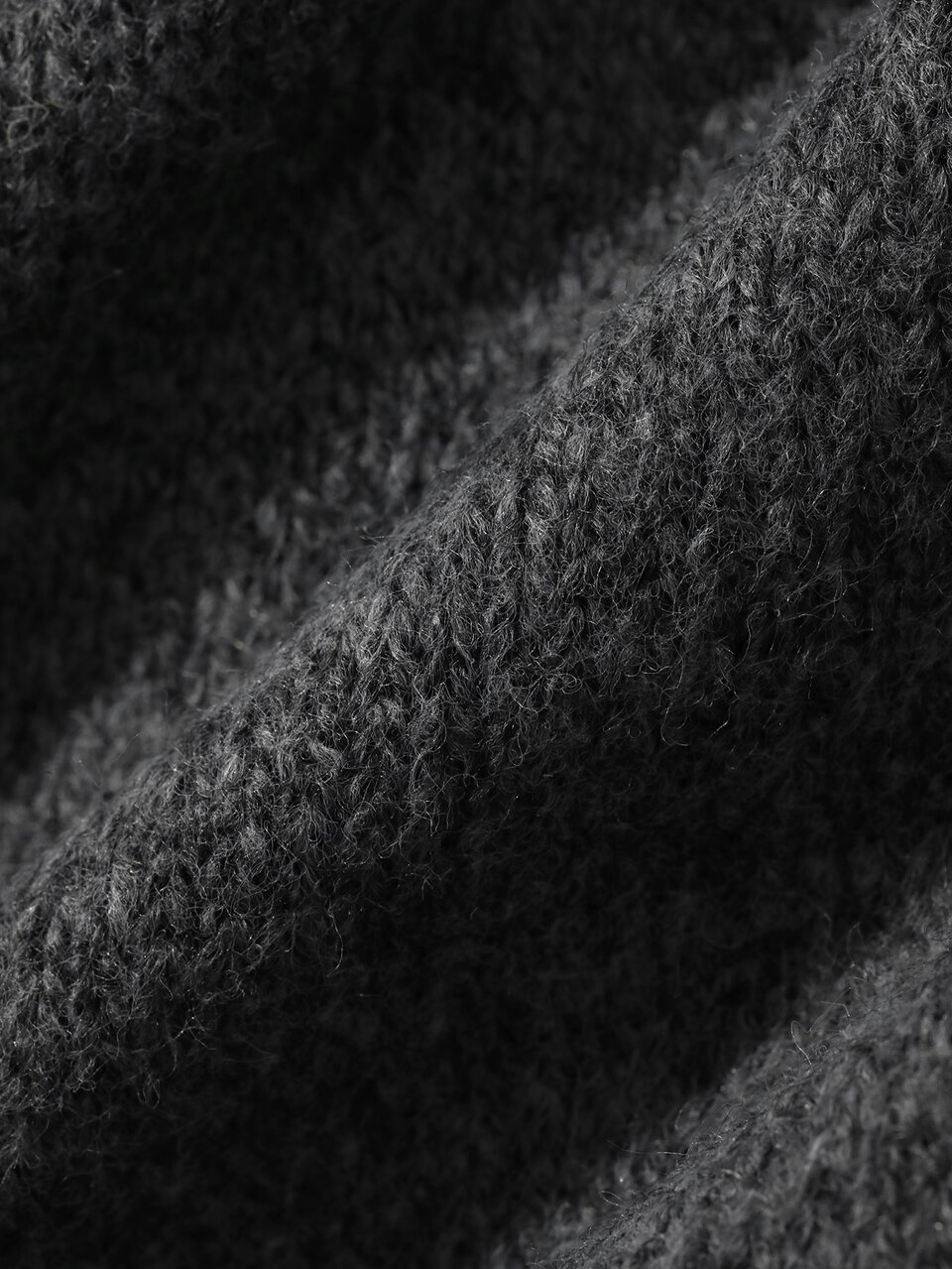 Women's Casual Wrap Shawl Cardigan, Autumn Winter/ Office Dark Grey