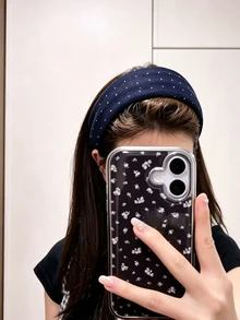 DAZY Headband Hair Accessory Suitable For Daily Wear, Can Be Given As A Gift To Friends - Blue - View 3