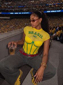 SHEIN SXY 棕色性感網紗罩杯透視上衣 - 彩色 - 查看 4