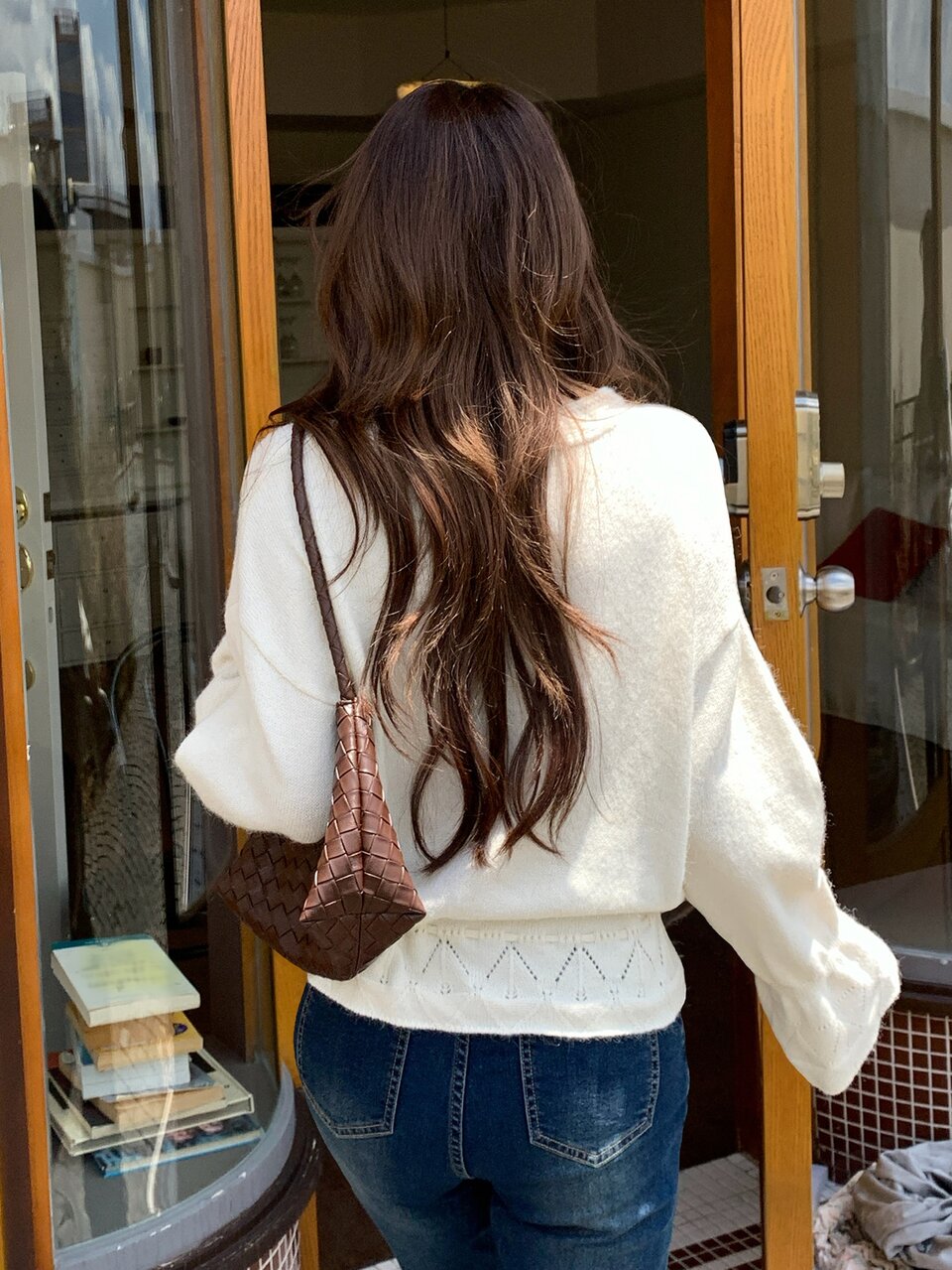 Women's Casual Drawstring Waist Sweater, Autumn/Winter