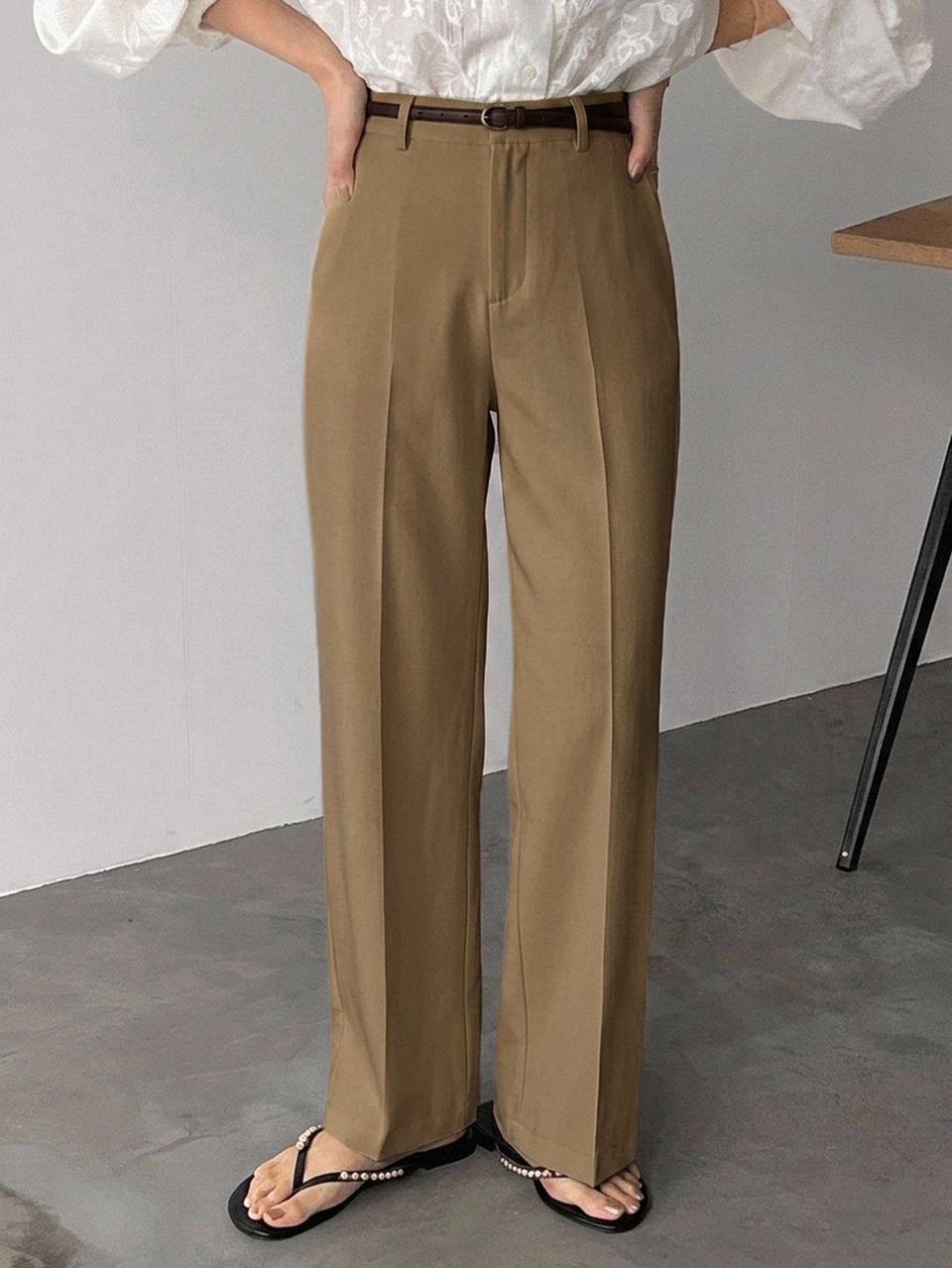 Women's Solid Color Casual Versatile Daily Wear Long Pants