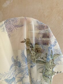 Soleia 新款度假針織紋理不對稱露肩披肩式迷你連身褲，適合下午茶、海灘、郵輪、公路旅行、城市度假、音樂節、派對、波希米亞風 - 彩色 - 查看 6