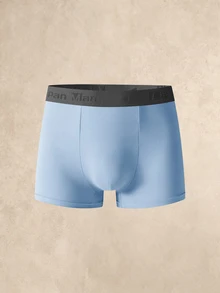 SHEIN 男士字母腰帶休閒四角內褲 (7件組) - 彩色 - 查看 7