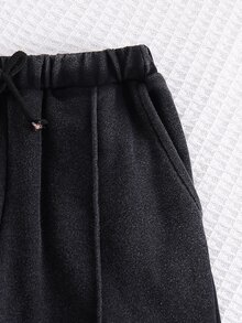 SHEIN 兒童小男孩休閒百搭寬鬆長褲 - 彩色 - 查看 6
