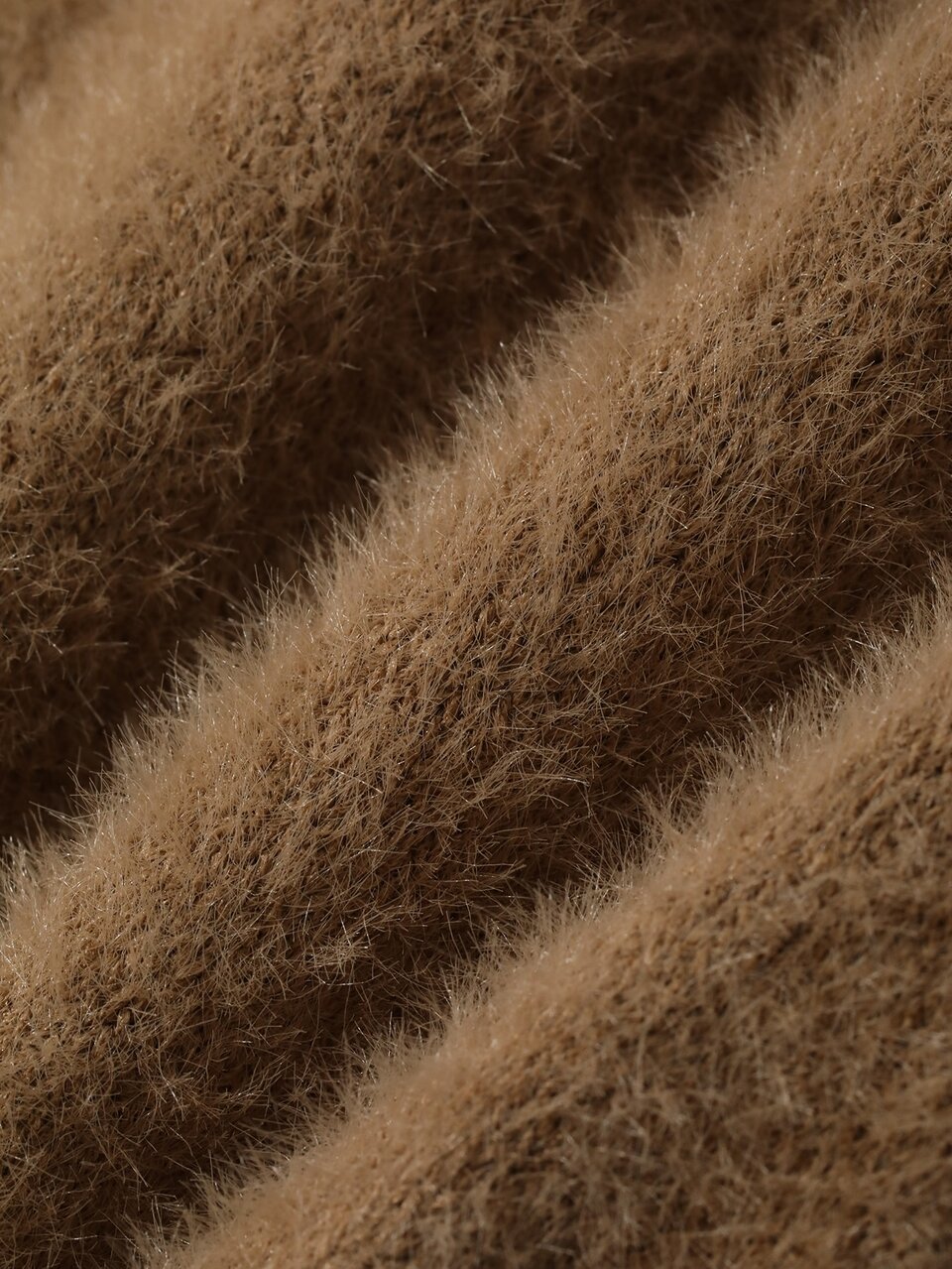 Women's Elegant Solid Color Stand Collar Sweater, Autumn/Winter