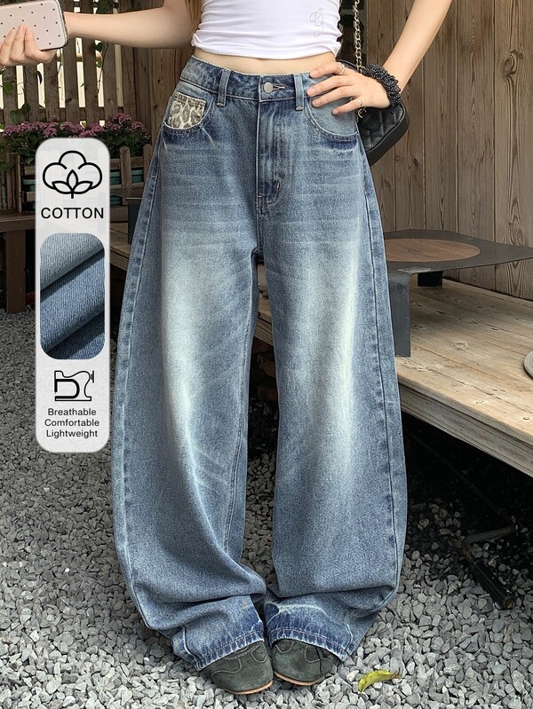 DAZY Women's Casual Daily Denim Jeans With Pockets And Buttons
