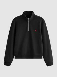 Lornavo Men's Cotton Knight Graphic Casual Basic Everyday Office Business Sweatshirt Black Autumn - Black - View 7
