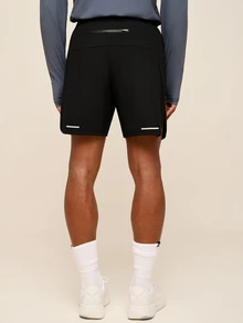 OTTIMOZO Men's Casual Loose Fit Sports Shorts,Gym,Workout,Outdoor,Running,Jogging ,Cooling,High Stretch,Brands, - Black - View 2