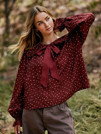WESTFADE Women Blouses & Shirts, Fall Winter 2026, Western Style, Cowgirl Clothing, Rodeo, Female Country Look, Autumn