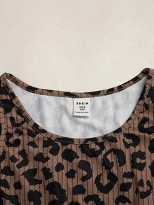SHEIN Tween Girl Tween Girl Black White Polka Dots Print Mock Neck Zip-Up Jacket Camisole & Bike Shorts 3Pcs Set - Brown - View 10