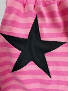 Franclia Women's Simple Versatile Casual Vacation Shorts - Hot Pink - View 6