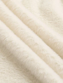 GlowEve CURVE Mantel Mewah Elegan Terbaru Musim Gugur/Dingin, Cocok untuk Perjalanan Santai, Modis, Serbaguna, Ukuran Besar - Aprikot - View 4
