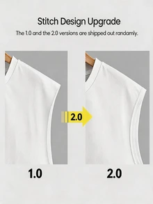 Daypath White Standard Size Men's Letter & Palm Tree Print Tank Top - White - View 5