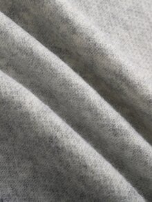 Linavere Women's Romantic Handmade Floral Applique Long Sleeve Single-Breasted Knit Cardigan - Light Grey - View 9