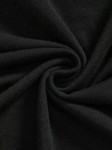 ROMWE Goth 哥德式神秘綠色暗黑恐怖風格 蛾蝴蝶月亮太陽星星骷髏蘑菇葉子植物 女款背心 - 黑色 - 查看 3