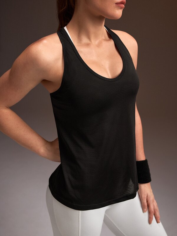 Powerista Women's Solid Color Backless Sports Tank Top Backless Fitness Workout Yoga Running Gym Fashion Backless Daily Going Out Casual Summer Autumn