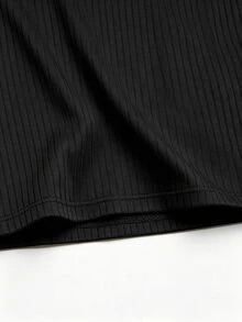 Gym Rark Men's Casual Sports Short Sleeve Slim Fit Polo Shirt - Black - View 4