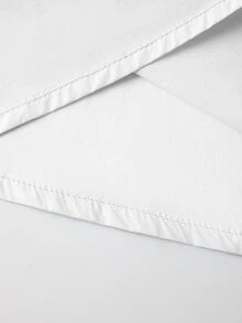 GlowEve 女款方領短袖撞色優雅牛仔洋裝 - 彩色 - 查看 5