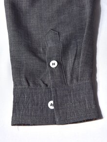 Manfinity Mode Men's Casual Versatile Grey Shirt, Autumn - Grey - View 6