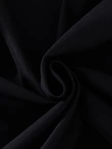 SHEIN Coolqubz 2件組男士青少年休閒街頭風白色解構設計立領拉鍊夾克與寬鬆直筒運動長褲套裝，適合休閒酷帥街頭風帥氣造型 - 彩色 - 查看 8