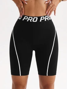 Easithlete Women's Yoga Fitness Sports Shorts - Black - View 4