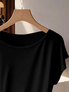SHEIN CURVE+ 復古豹紋上衣與長褲大尺碼兩件套 - 彩色 - 查看 3