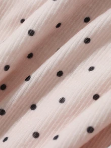 Dazy Plus 大尺碼奶油黃彩虹彩色鈕扣裝飾修身長袖春夏季秋季新款性感T恤 - 西瓜粉 - 查看 8