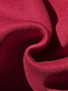SHEIN Elladie kids 2件組大女孩甜美蕾絲蝴蝶結飾圓領長袖寬腿褲抓絨加厚運動衫褲套裝 秋季風格秋季穿搭 - 酒紅色 - 查看 11