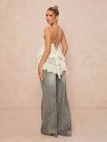 Lumalex 秋冬新款咖啡色流蘇U領修身直筒長洋裝 Dawn-To-Gala 優雅端莊 展現妳的迷人光采 外出穿搭 - 杏色 - 查看 7