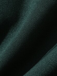 Dazy Plus 純色 A 字長版優雅大尺碼女款休閒四季百搭裙 - 墨綠色 - 查看 7