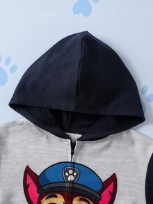 SHEIN | PAW Patrol Young Boy Cartoon Graphic Casual Daily Sweatshirt - Multicolor - View 4