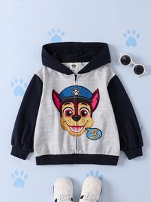 SHEIN | PAW Patrol Young Boy Cartoon Graphic Casual Daily Sweatshirt - Multicolor - View 5