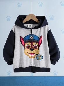 SHEIN | PAW Patrol Young Boy Cartoon Graphic Casual Daily Sweatshirt - Multicolor - View 1