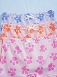 SHEIN | PAW Patrol Young Girl Cartoon Print Camisole Style Underwear Set - White - View 12