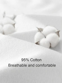 SHEIN LUNE 95%棉女款休閒修身掛脖背心，適合夏季 - 紅色 - 查看 7