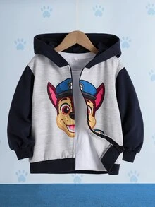 SHEIN | PAW Patrol Young Boy Cartoon Graphic Casual Daily Sweatshirt - Multicolor - View 3