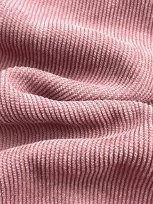 SHEIN 女嬰甜美蝴蝶結裝飾鈕扣層次洋裝 - 粉色 - 查看 8