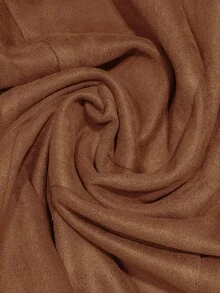 LUMIGAL Autumn/Winter Vintage Distressed Lapel Fringe Suede Jacket Slim Fit Flattering Short Top - Camel - View 7