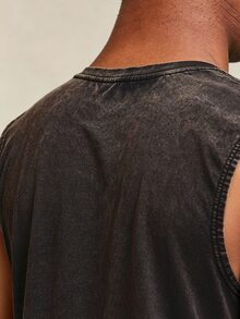 OTTIMOZO Men's Geometric Print Casual Fitness Sports Tank Top - Multicolor - View 8