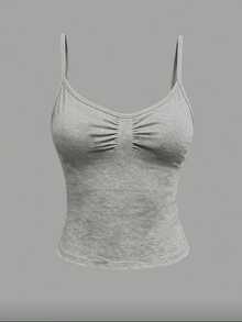 GlowEve CURVE Plus Size Women's Casual Slim Fit Versatile Camisole Tank Top 3 Pieces Set Black White Gray - Multicolor - View 5