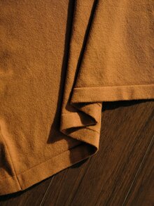 MOTF PREMIUM SET SWEATER RAJUT LEHER BULAT ELEGAN DENGAN BORDIR TEBAL - Unta - View 7