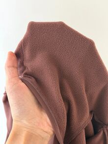 ZzzCrew Solid Color Square Neck Button Decor Slim Fit Long Sleeve Women's Pajama Jumpsuit - Brown - View 7