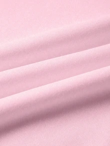 Breezaya EMERY ROSE A Large-Sized Women's Casual Butterfly-Printed Round-Neck Long-Sleeved T-Shirt, Suitable - Pink - View 4