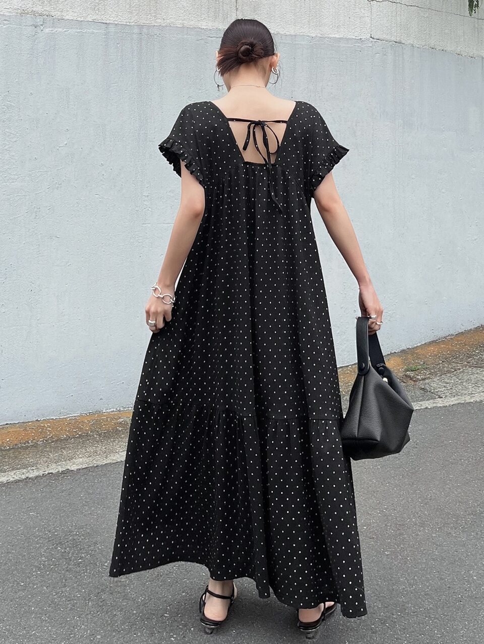 Women's Polka Dot Print Dress