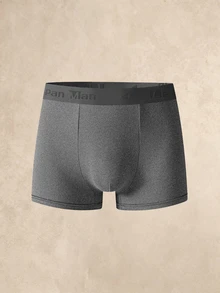SHEIN 男士字母腰帶休閒四角內褲 (3件組) - 彩色 - 查看 5