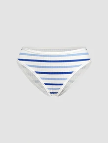 Chillnights Women's Colorblock Casual Knitted Triangle Panties 3-Pack - Multicolor - View 7