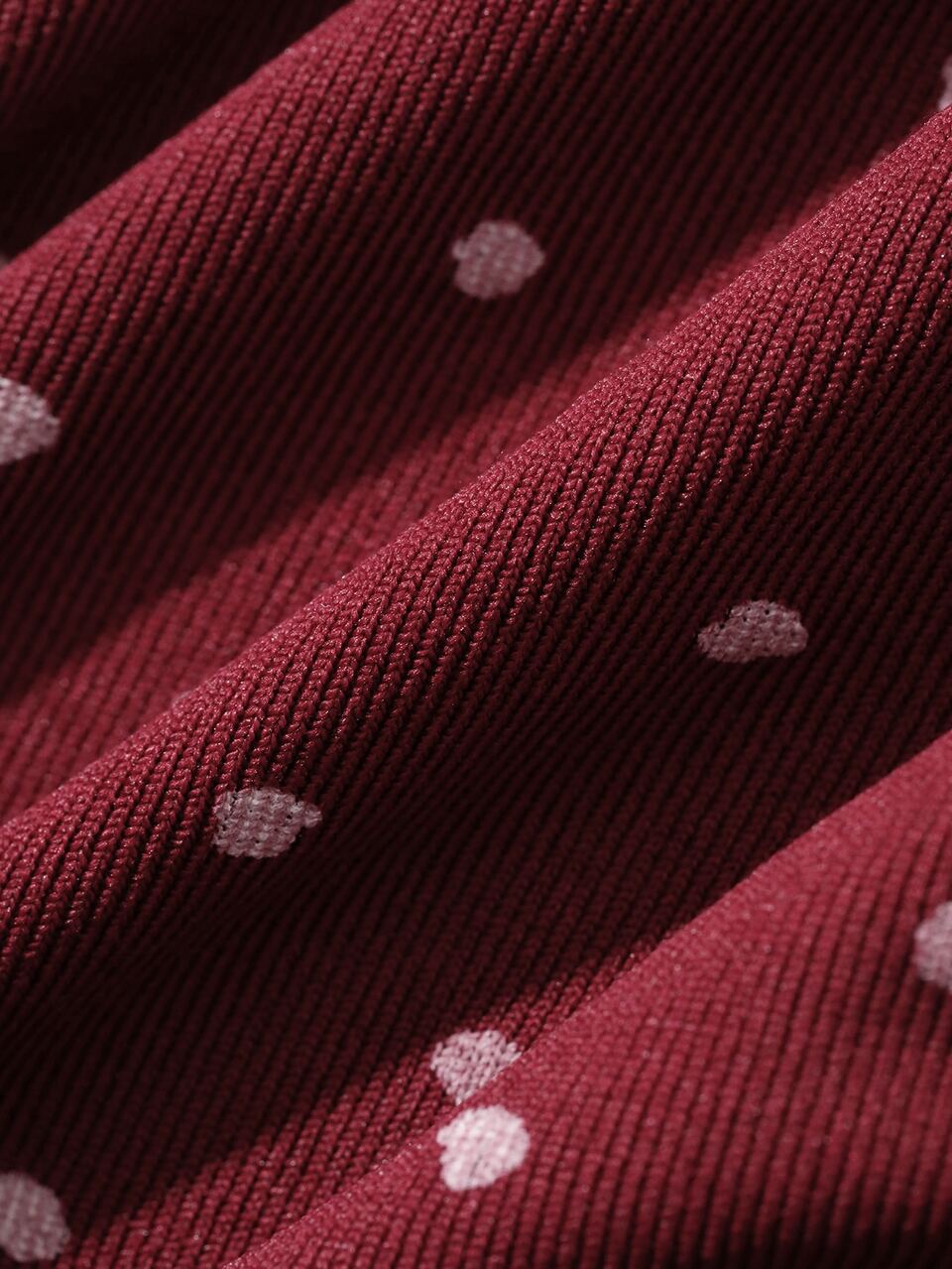 Sexy Lace Patchwork Polka Dot Print Waist-Cinched Short Nightgown For Women, Summer & Autumn