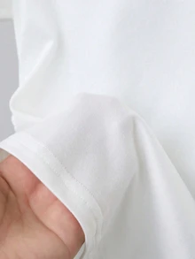 Lalippa 3件組女款短袖T恤套裝，極簡收腰設計，POLO領條紋棕色上衣，黑色與白色組合，日常穿著，休閒百搭，通勤適用 - 彩色 - 查看 7