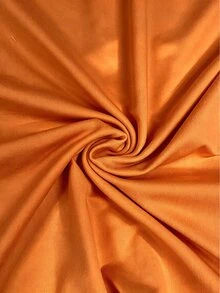 IslaSuriya Women's Bright Orange Beaded Tube Top, Ruched Drawstring Casual Top - Orange - View 5