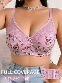 DesireSculpt Plus Size Underwire Bra, 1pc - Multicolor - View 4